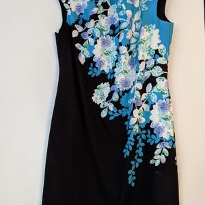 NY&Co floral black dress